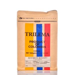 trilema cafe bourbon rosado lavado paquete 283gr