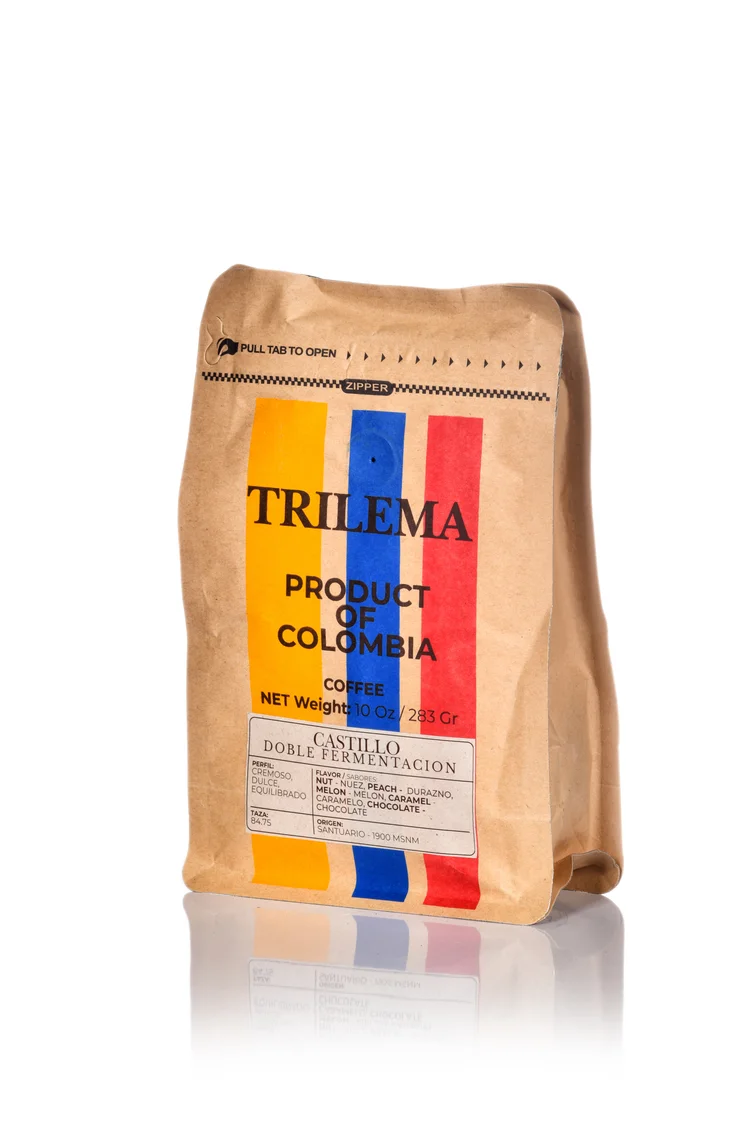 trilema cafe castillo doble fermentacion paquete 283gr 1