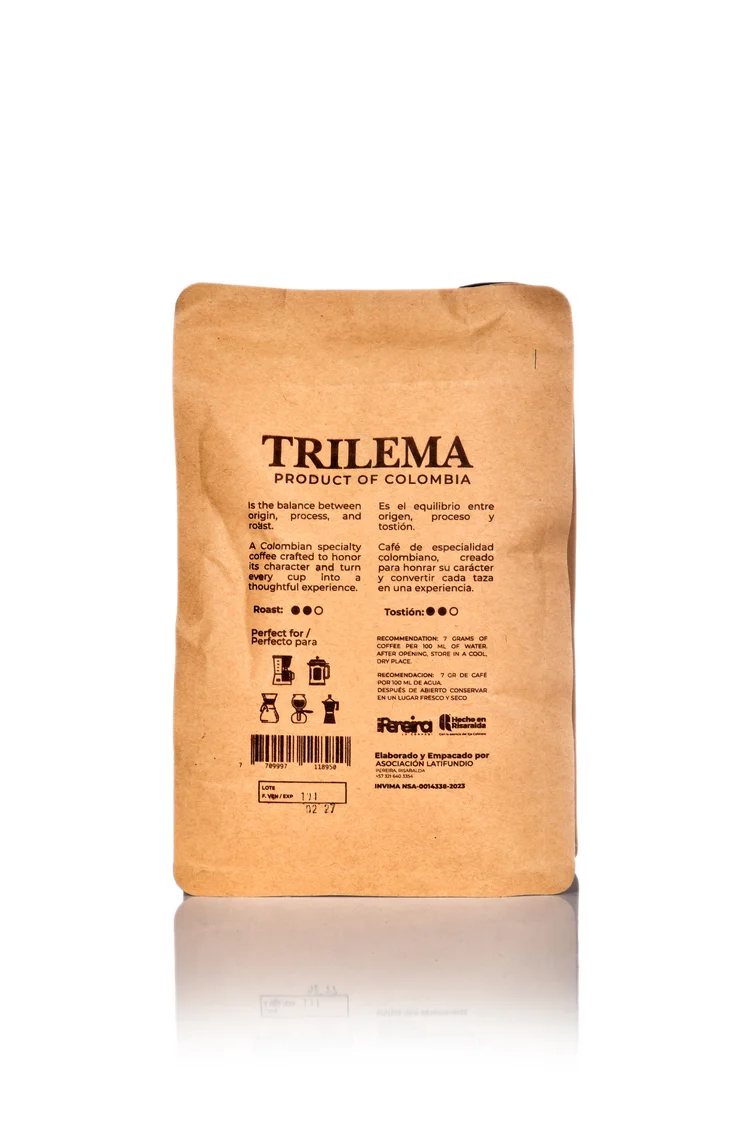 trilema cafe castillo doble fermentacion paquete 283gr 2