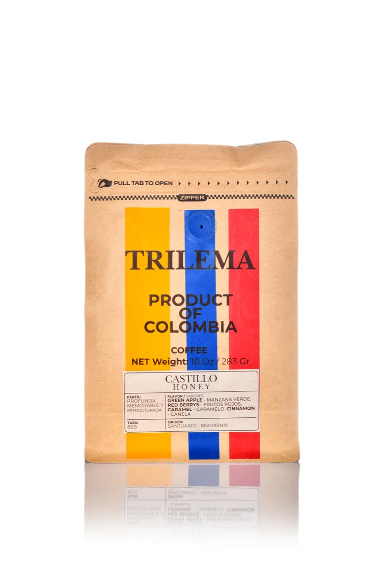 trilema cafe castillo honey paquete 283gr