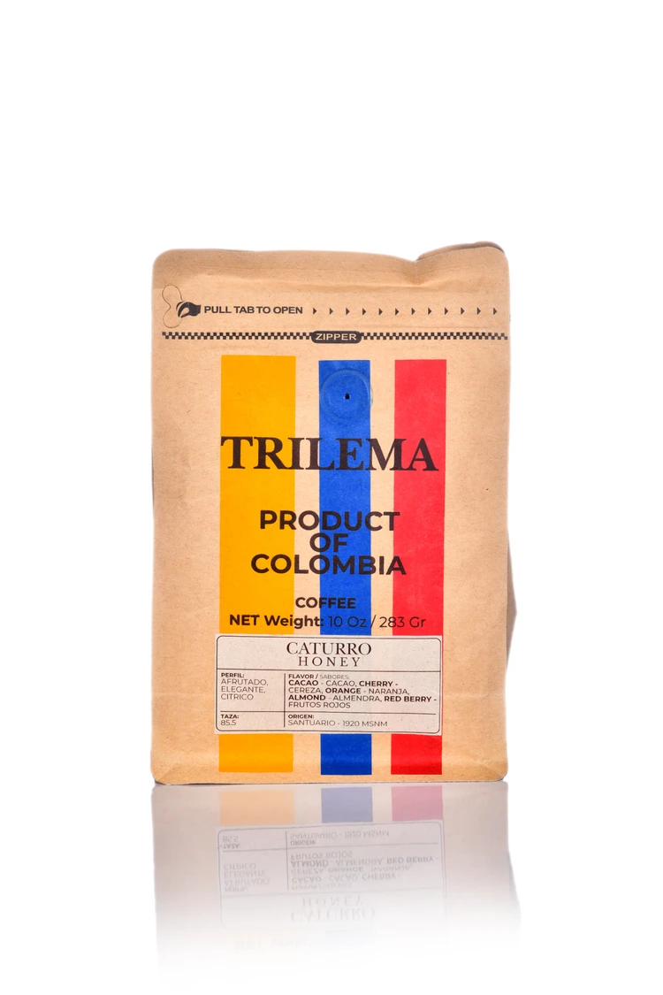 trilema cafe caturro honey paquete 283gr