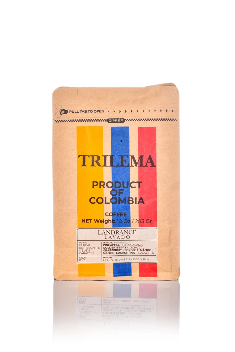 trilema cafe landrance lavado paquete 283gr