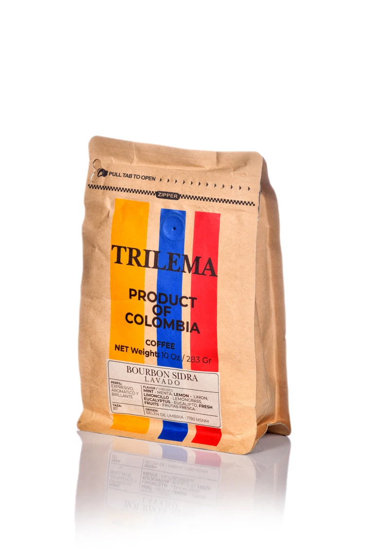 trilema cafe bourbon sidra lavado paquete 283gr 1