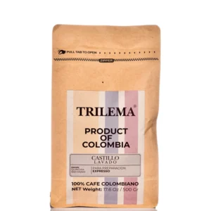 trilema cafe castillo lavado paquete 500gr